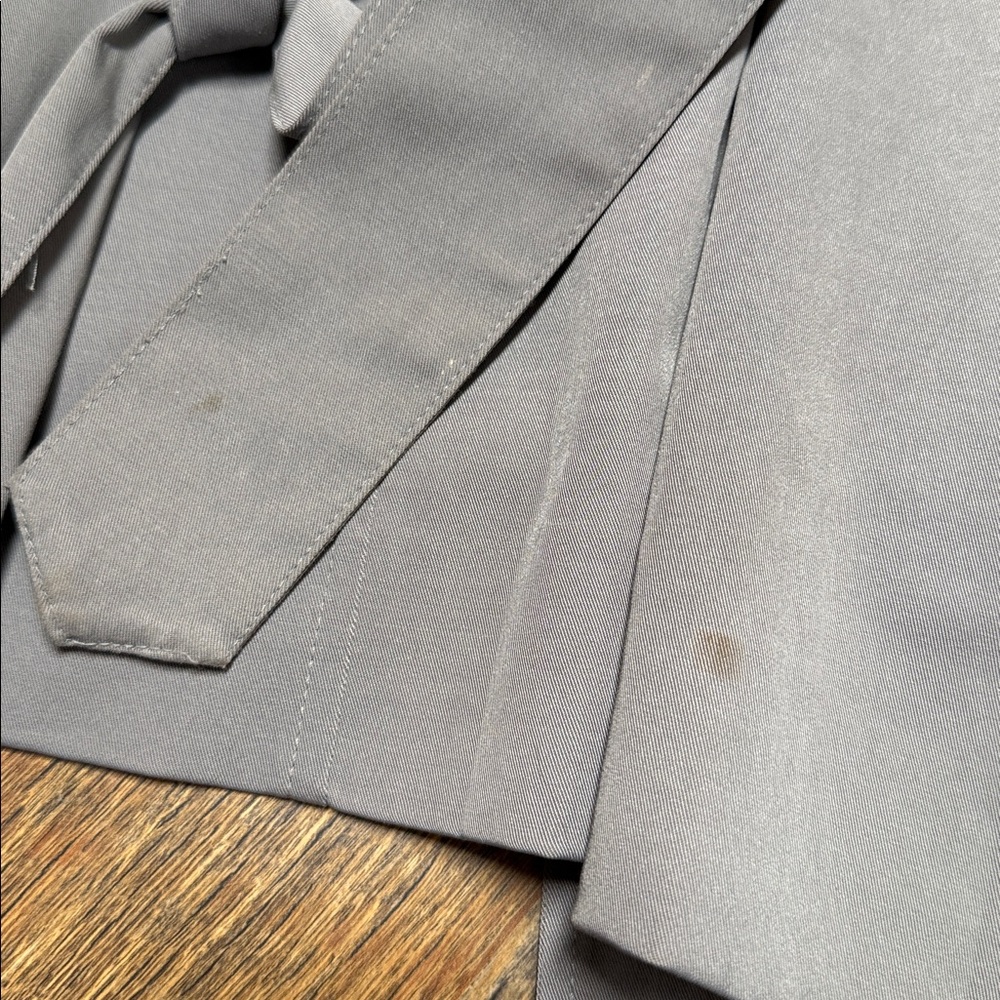 Vertigo Paris Gray Trench Coat - Picture 6 of 7